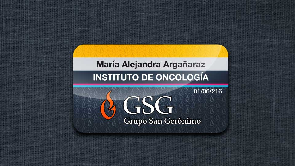 Tarjetas de identificación en uniformes. Tarjetas de identificación en uniformes.
